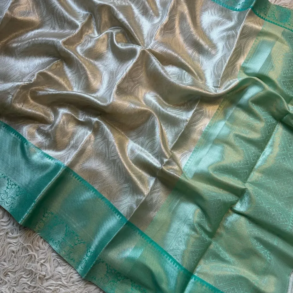 Semi Kanchivaram Sarees Fancy Sarees – Harshal Textiles Elampillai